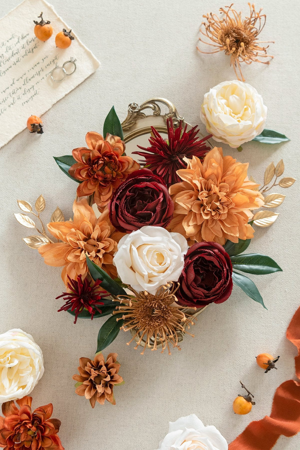 Terracotta Wedding Flowers & Greenery