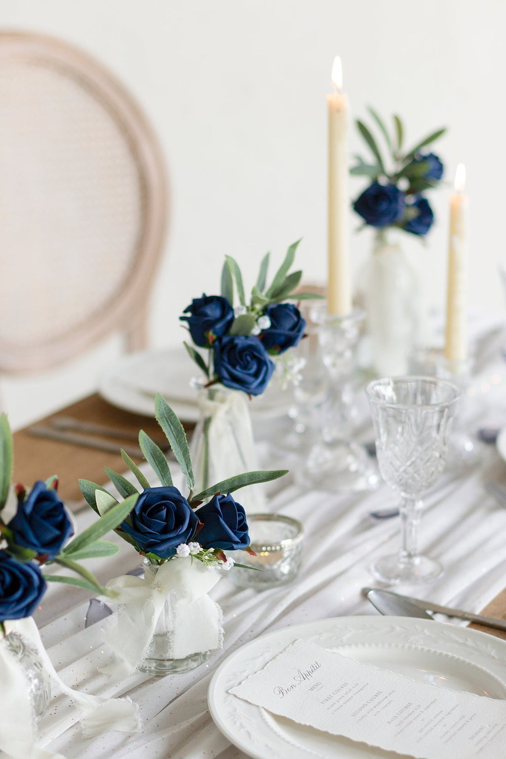 DIY Supporting Flower Boxes in Nautical Navy & Burgundy