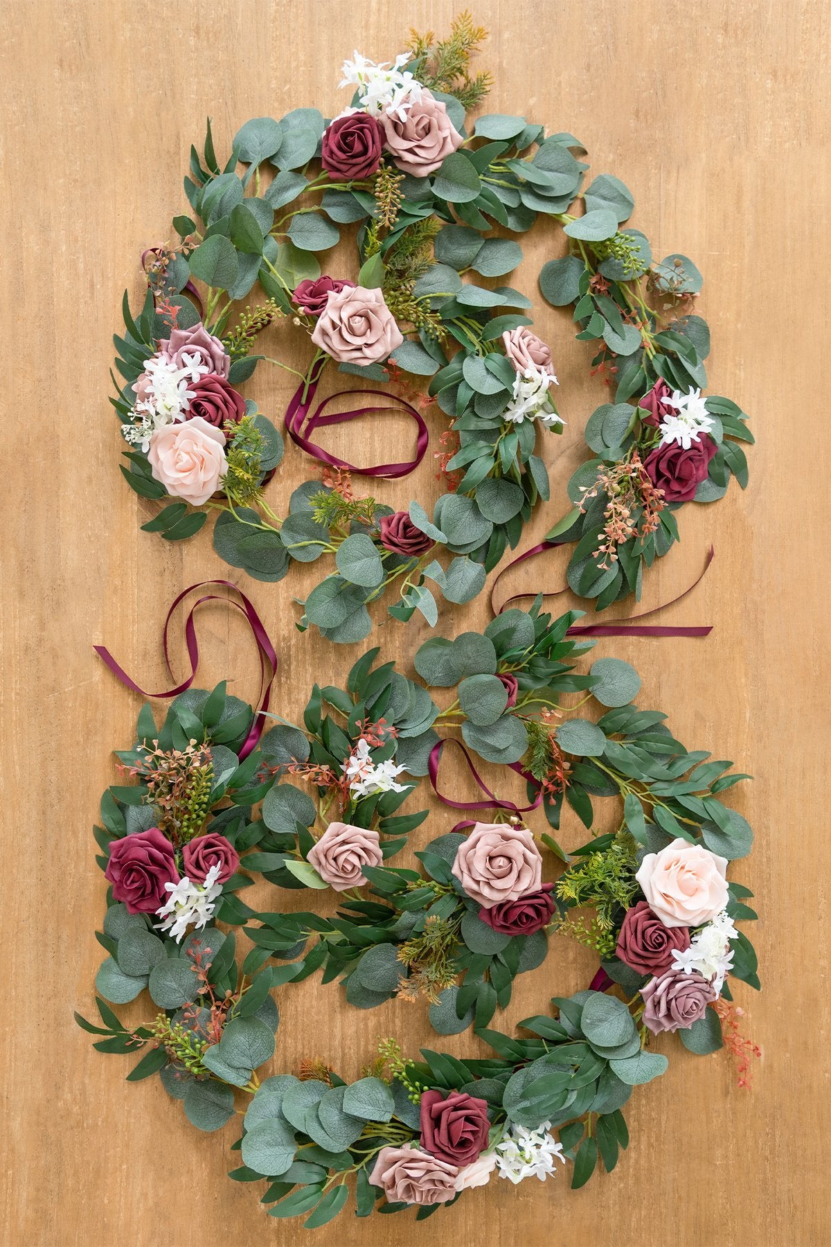 6.5ft Flower Garland & Wedding Arch Drapes