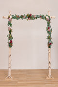 Flash Sale | 6.5ft Flower Arch Decor With Drape - 3 Colors