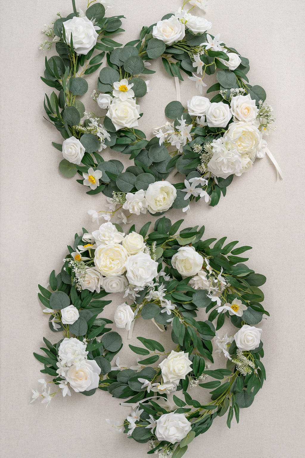 Flash Sale | 6.5ft Flower Arch Decor With Drape - 3 Colors