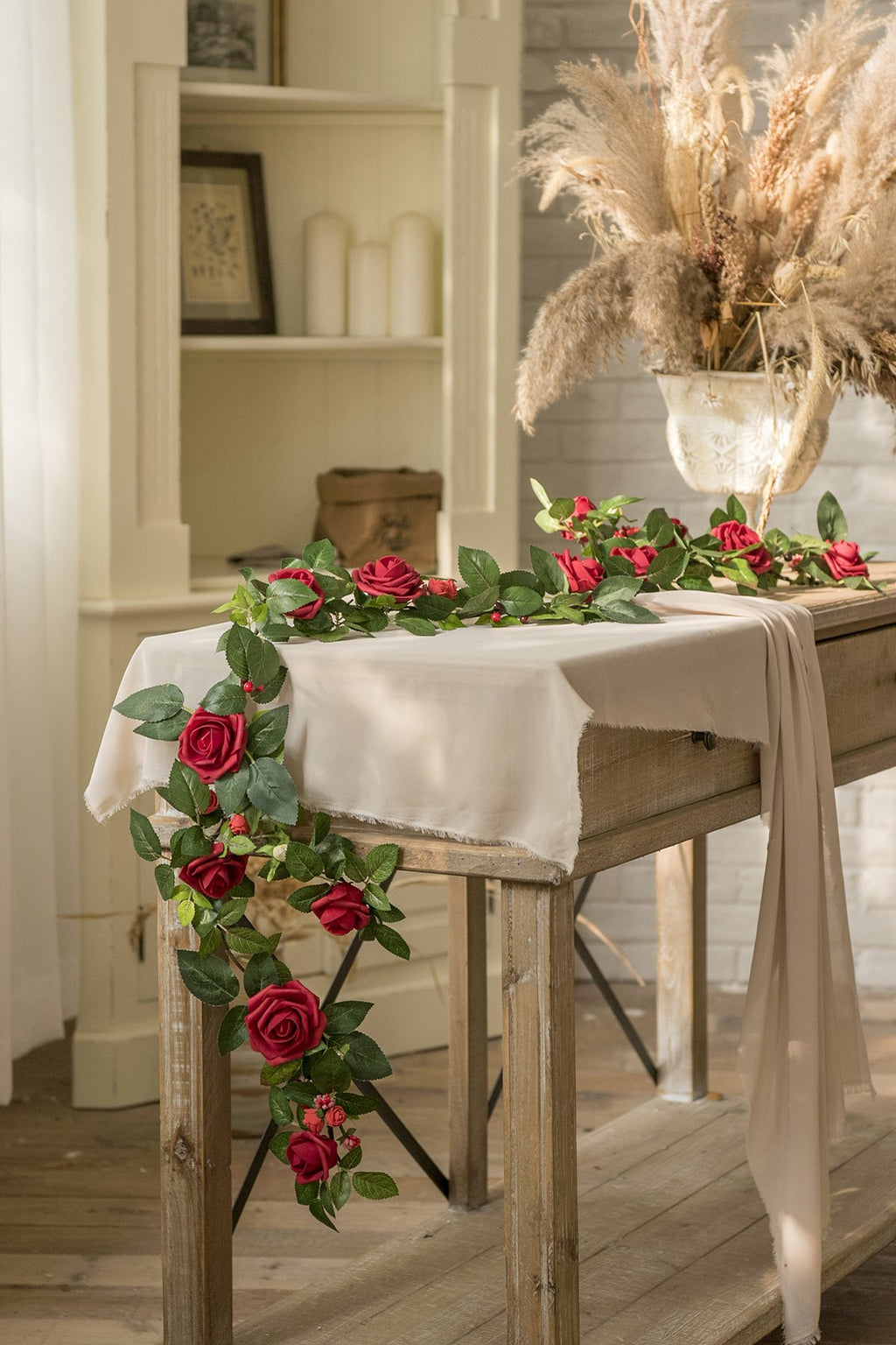 3" Foam Rose with Stem - 8 Colors