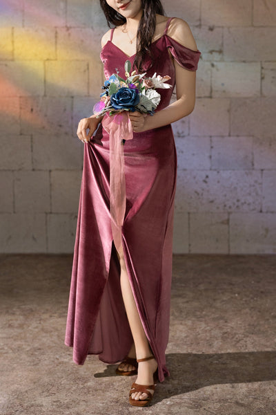 Flash Sale | Bridesmaid Posy in Dusty Rose & Navy