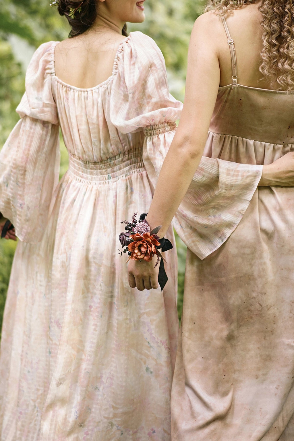 Additional Flower Decorations in Twilight Purple & Harvest Orange