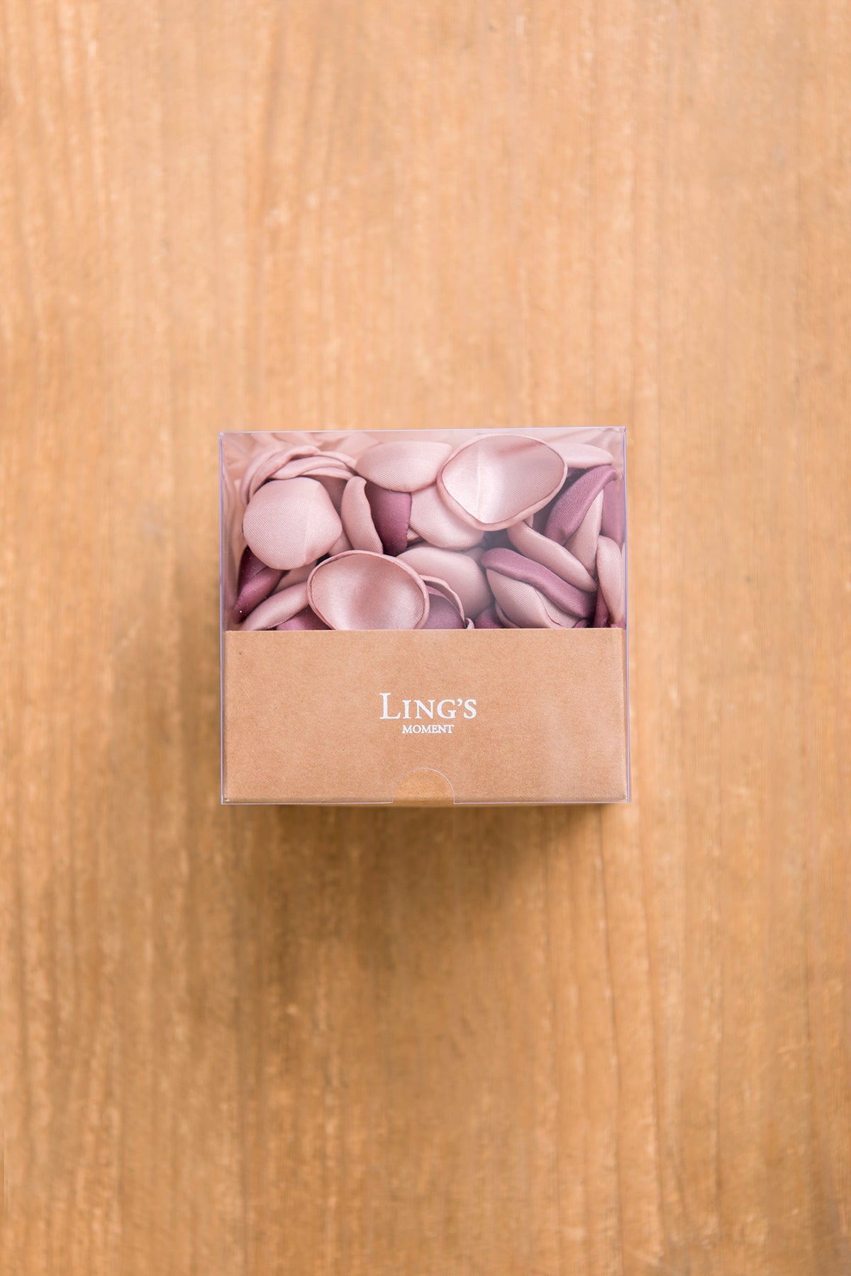 Silk Rose Petals in Dusty Rose