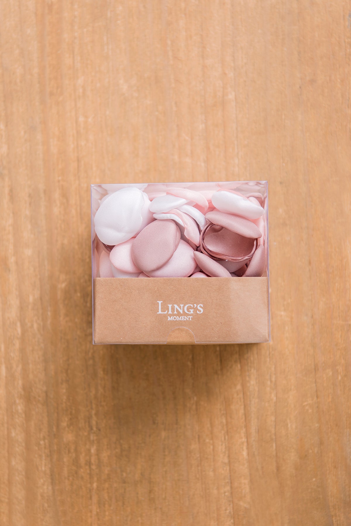 Silk Rose Petals in Dusty Rose