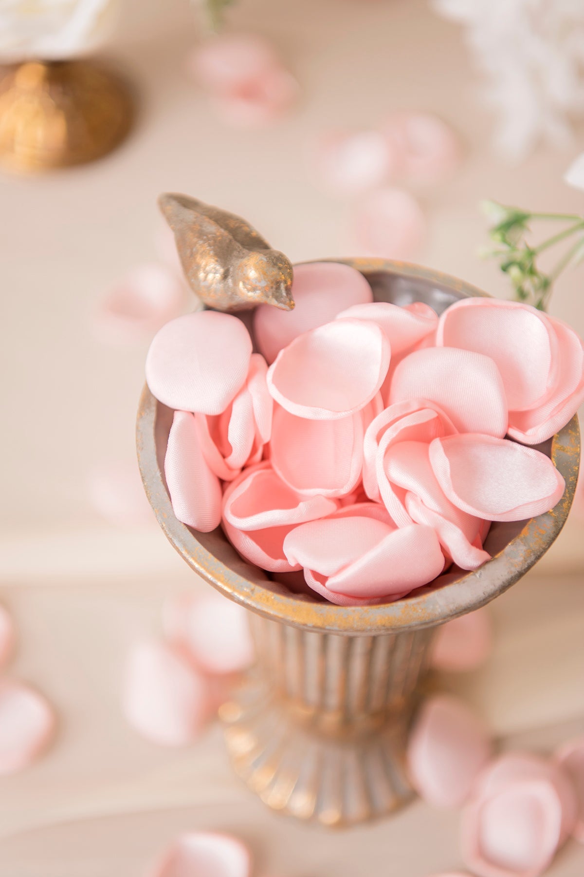 Additional Flower Decorations in Blush & Cream