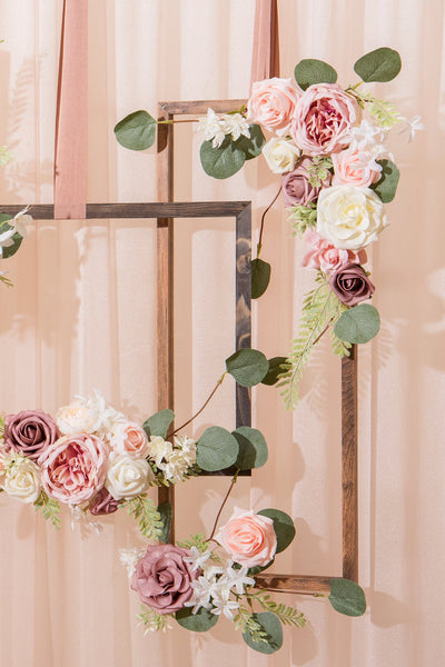 Centerpiece DIY Flowers Package - Belle Dusty Rose
