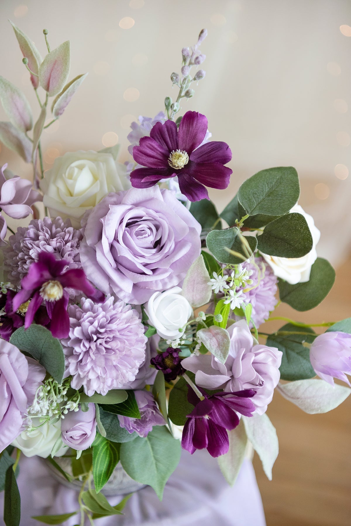 Lilac Purple Designer Flower Boxes