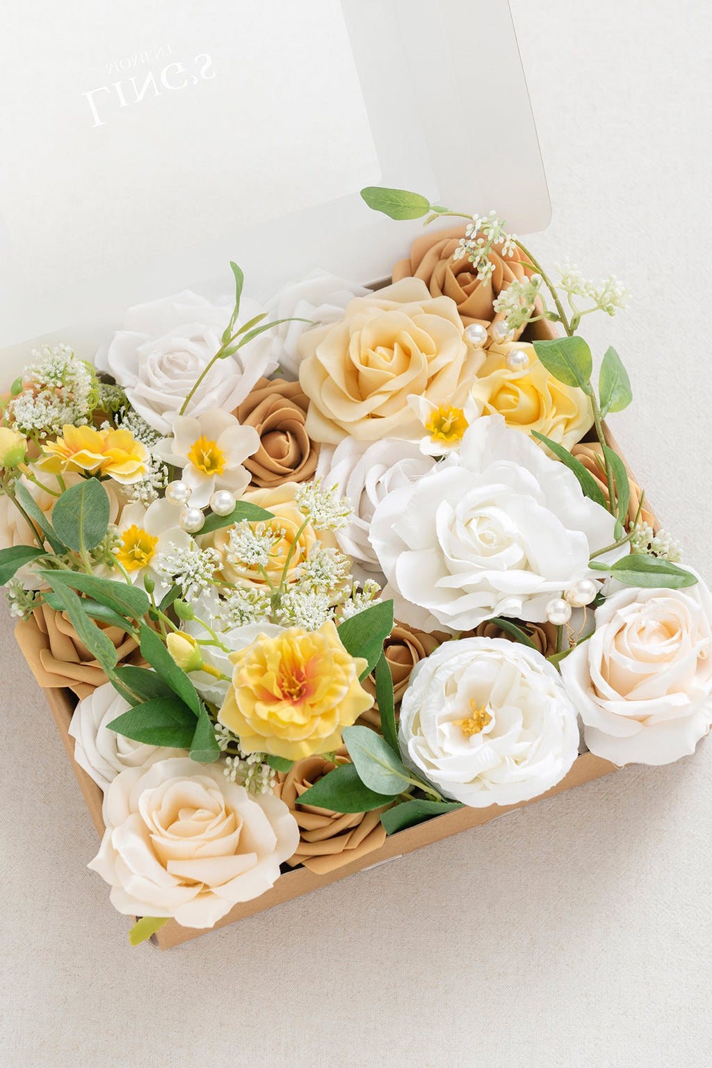 French Yellow Designer Flower Boxes