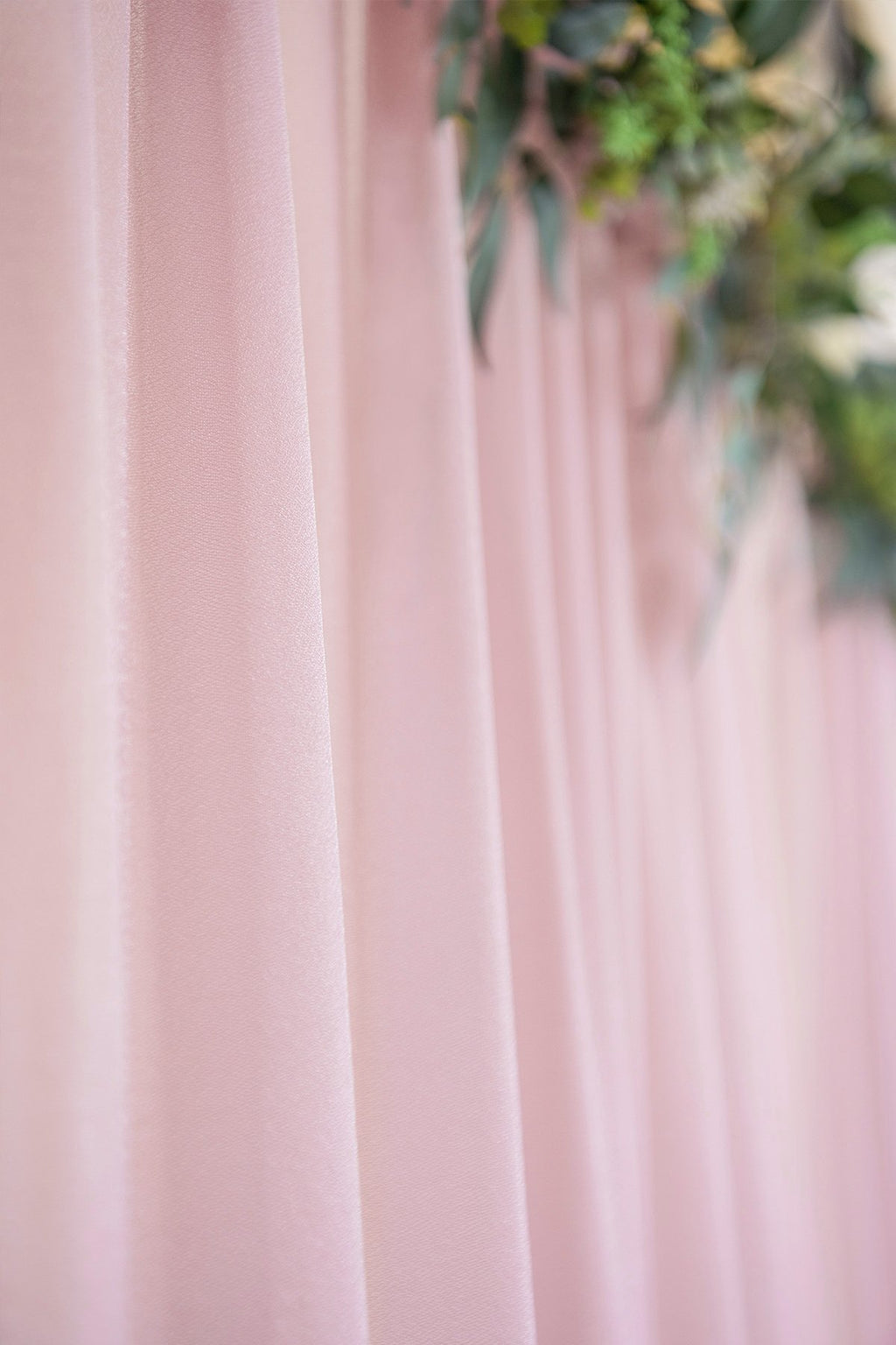 Sheer Backdrop Curtain Panels 60"w x 10FT (Set of 2) - 7 Colors - lingsDev