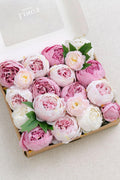 3" Silk Peony with Stem - 2 Styles - lingsDev