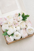 3" Silk Peony with Stem - Ivory - lingsDev