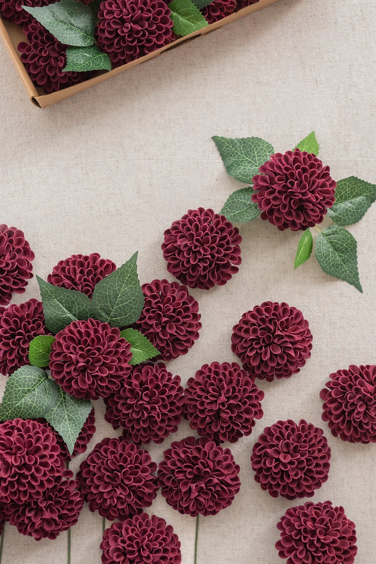 [Gift for $800+] 2.5" Foam Dahlia with Stem - 8 Colors