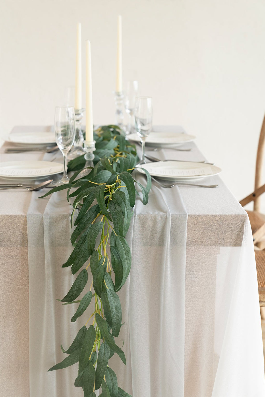 Greenery for DIY - Burgundy & Navy Blue Theme - lingsDev