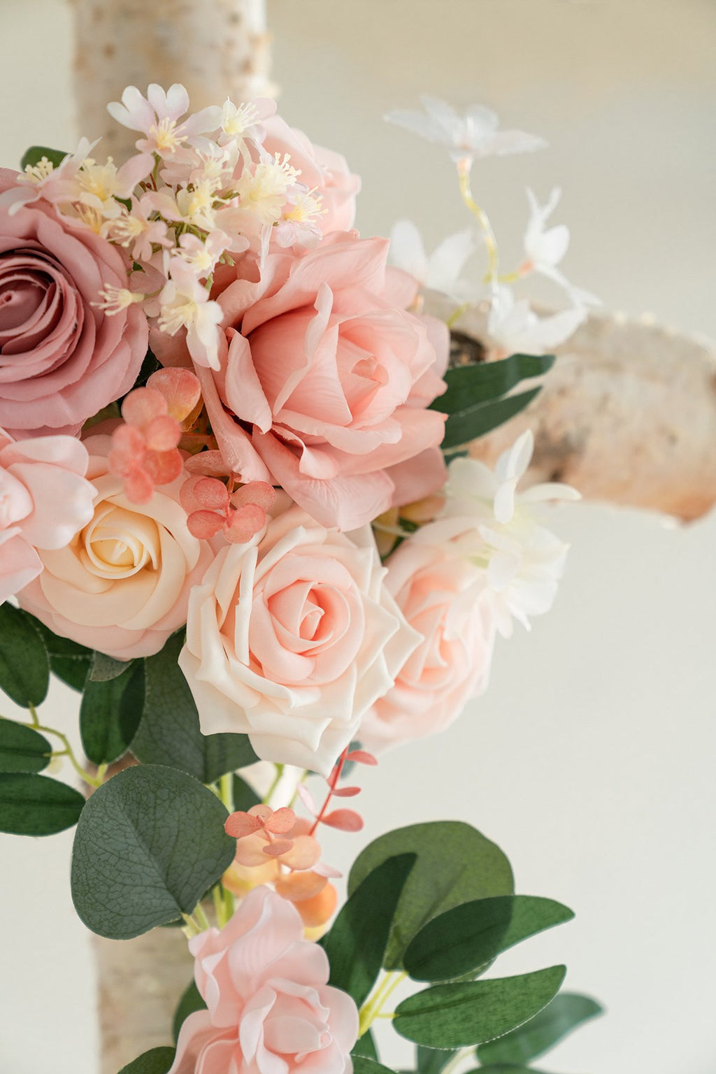 Arch Flower Garland 6.5FT (Set of 2) - Blush Pink - lingsDev
