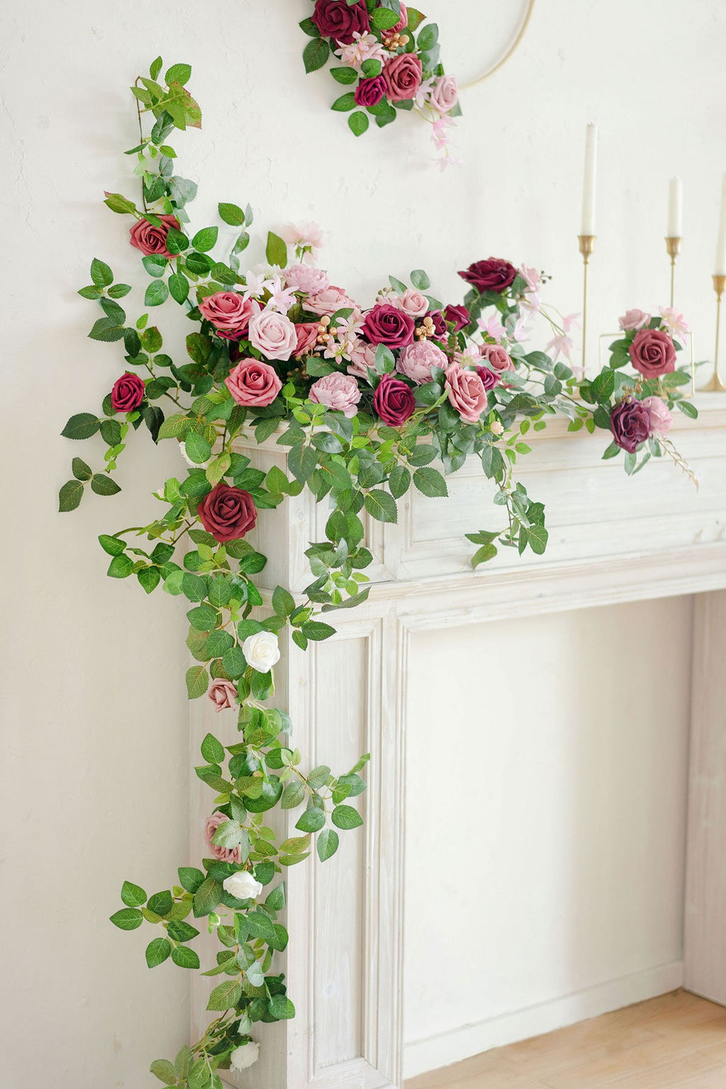 Burgundy & Marsala Flowers Box Set - 26 Styles - lingsDev