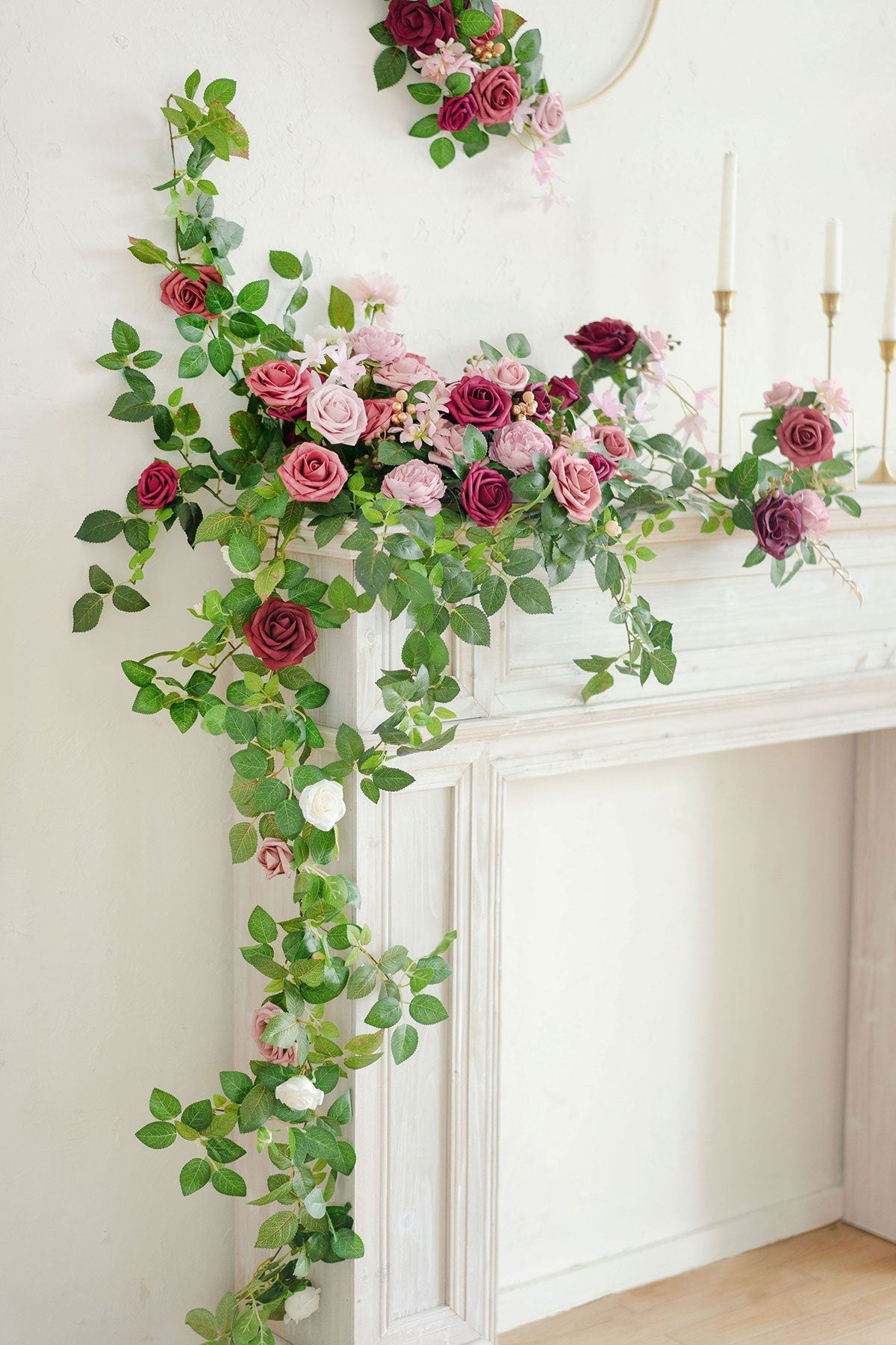 Burgundy & Marsala Flowers Box Set - 26 Styles - lingsDev