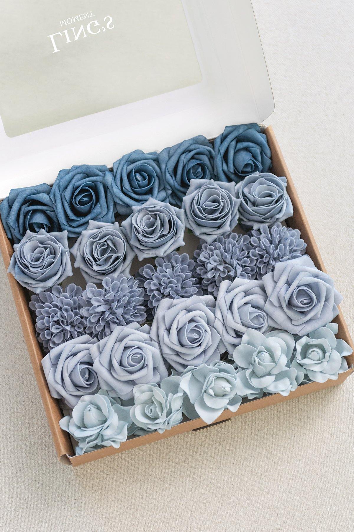 Basic Blue Flowers Box Set - lingsDev