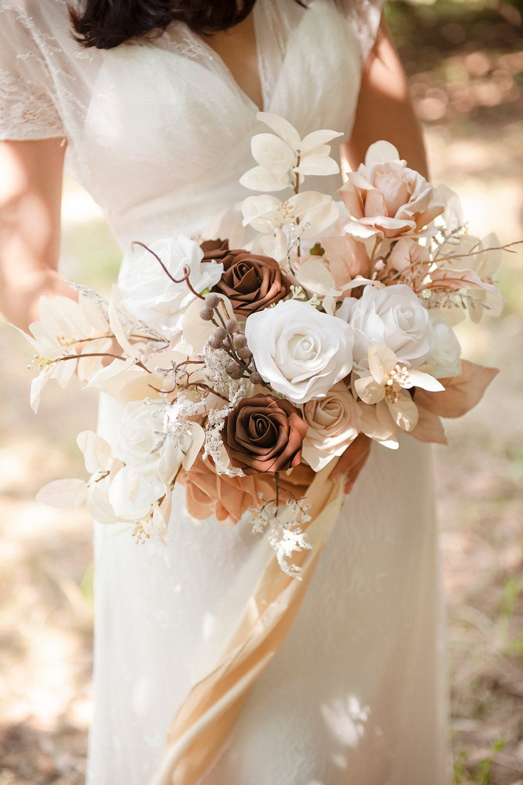 Natural White & Ivory Designer Flower Boxes