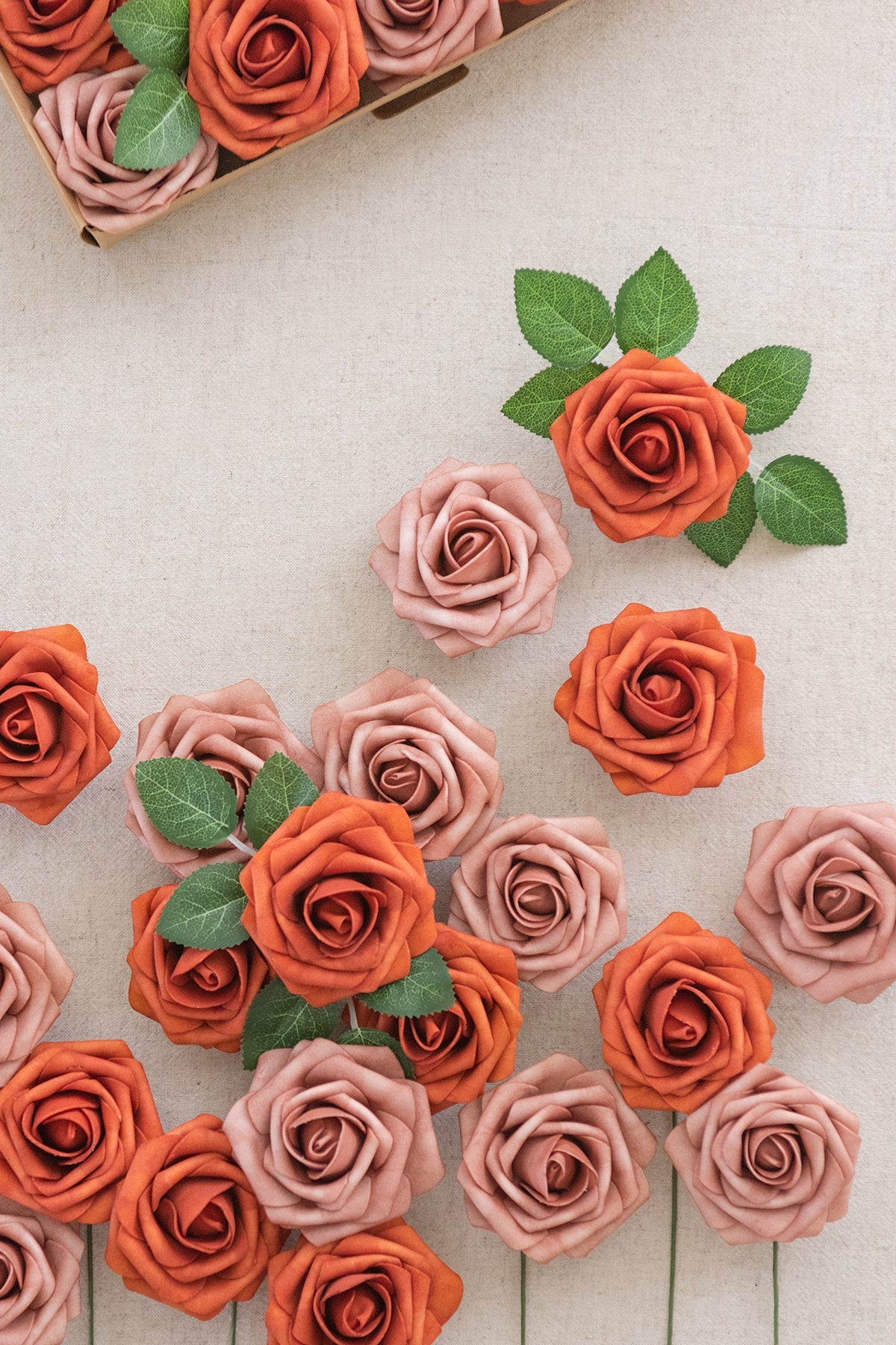 3" Foam Rose with Stem - 59 Colors F3