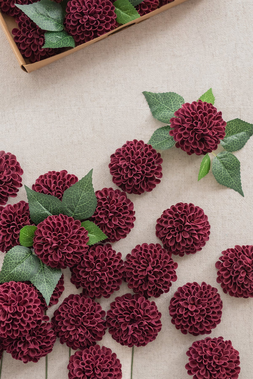 [Gift for $800+] 2.5" Foam Dahlia with Stem - 8 Colors