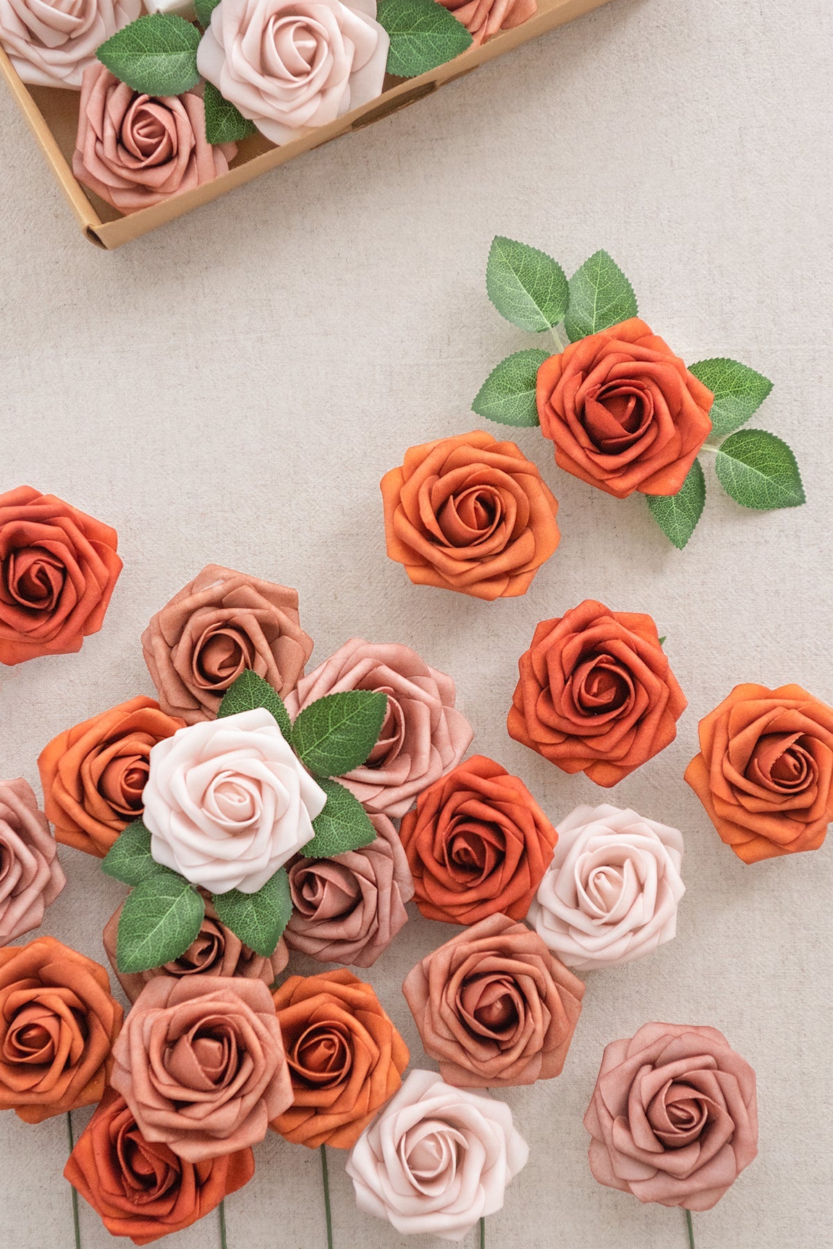 3" Foam Rose with Stem - 59 Colors F3