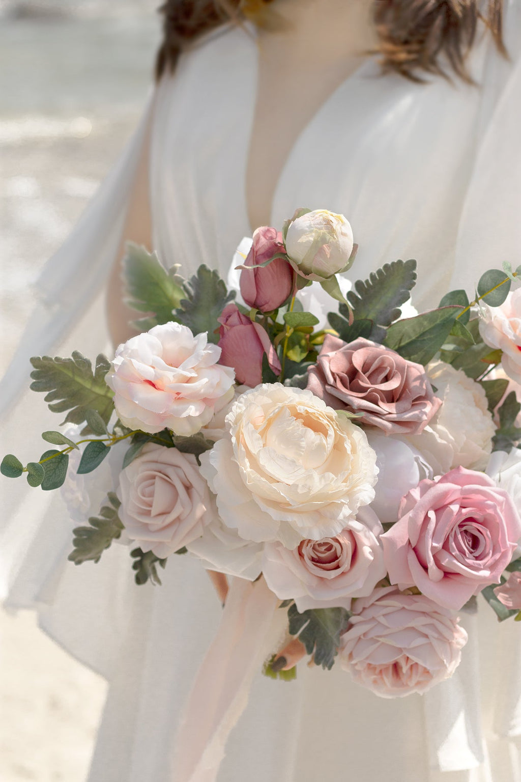 Dusty Rose Designer Flower Boxes