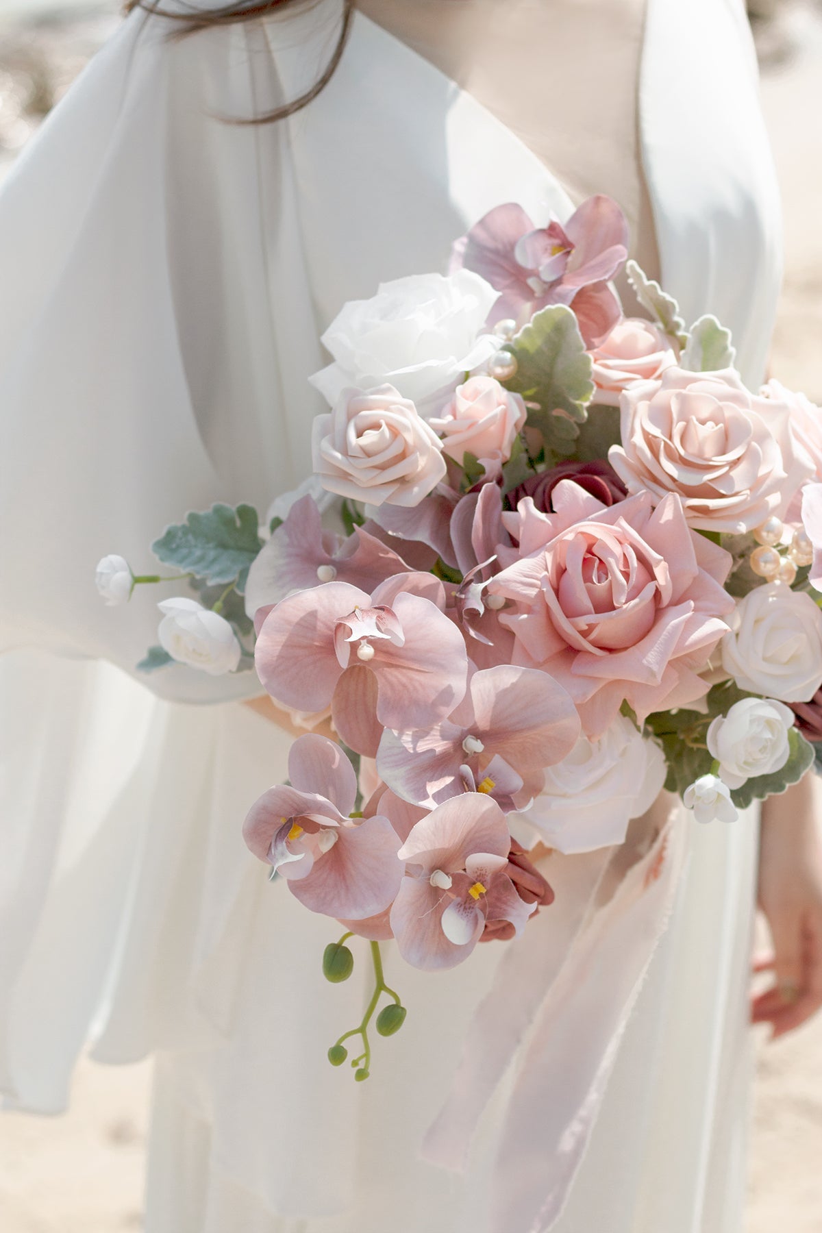 Dusty Rose Designer Flower Boxes