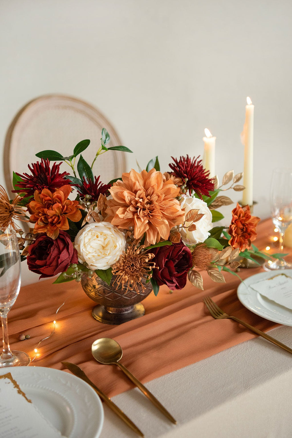 Silk Dahlia Designer Flower Boxes