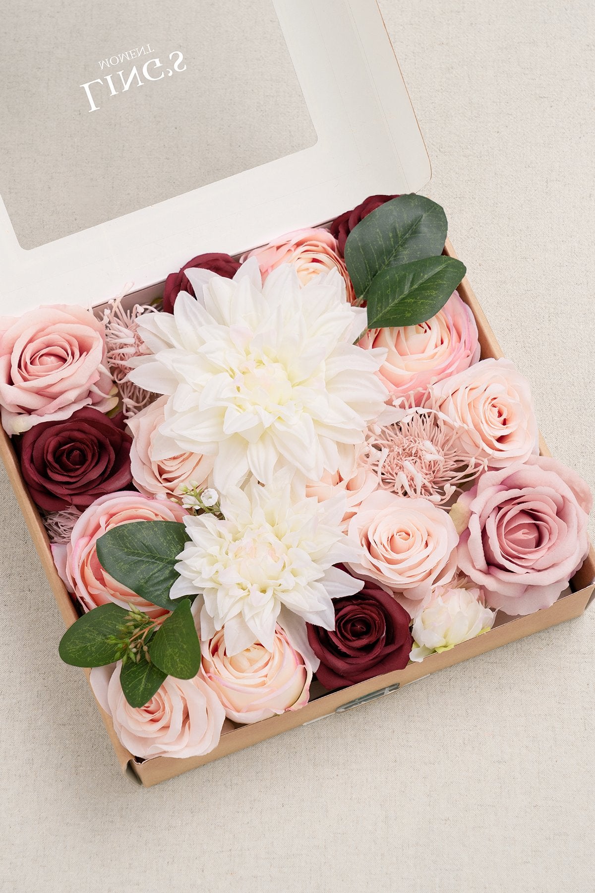 Dusty Rose Flowers Box Set - 20 Styles - lingsDev