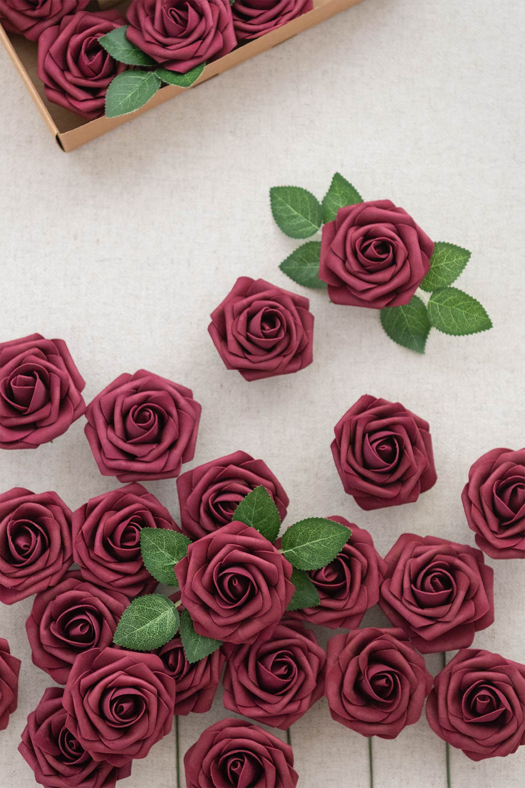 3" Foam Rose with Stem - 59 Colors F3