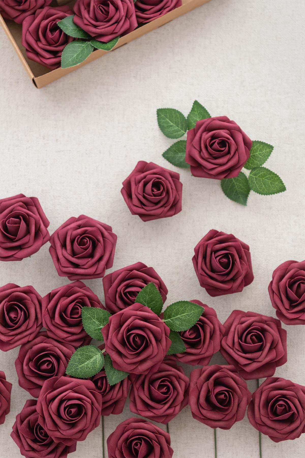 Limited Time Sale | 3" Foam Rose with Stem - 22 Colors - lingsDev