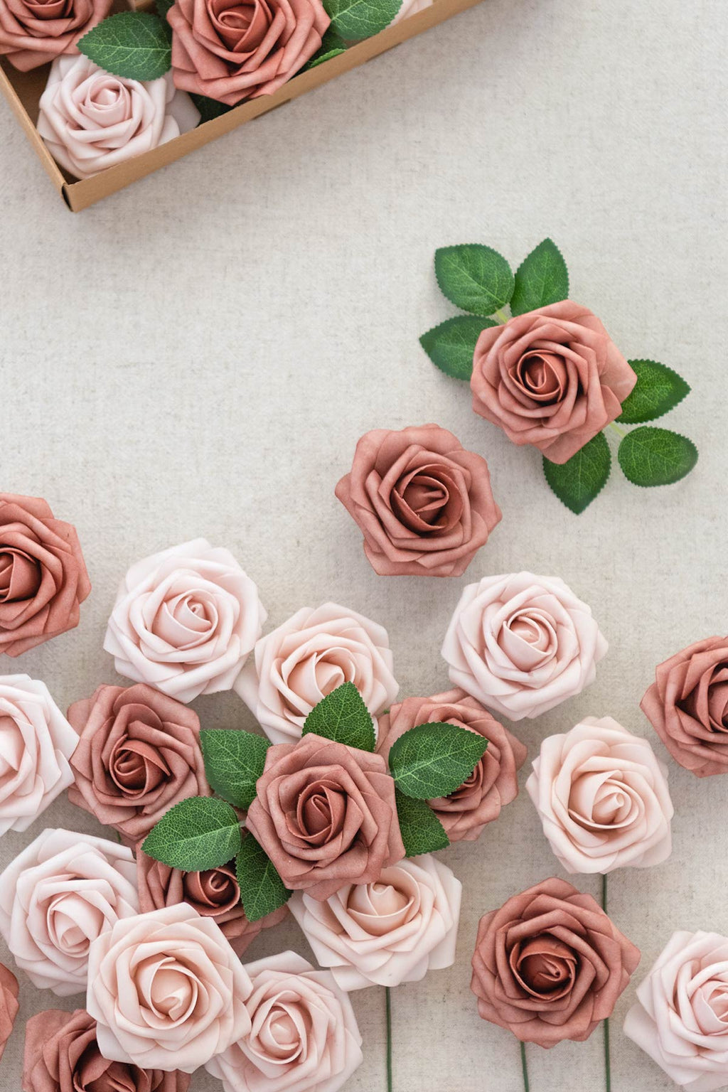 3" Foam Rose with Stem - 59 Colors F3