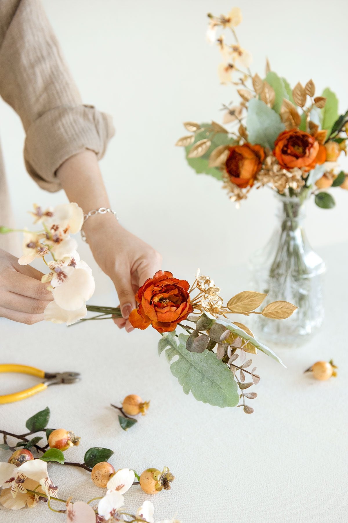 Greenery for DIY - Sunset Terracotta Theme