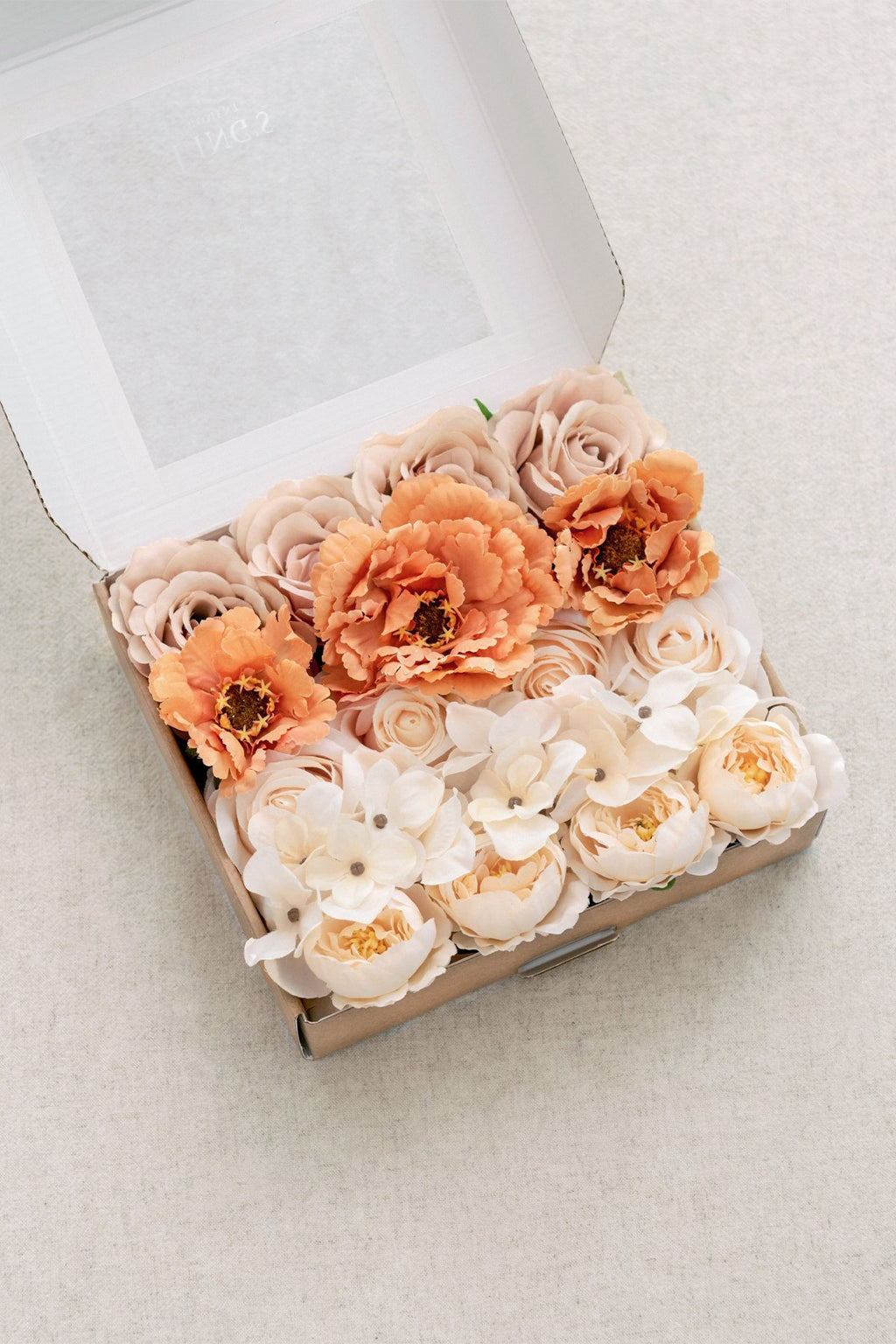 French Dusty Rose & Burgundy Flowers Box Set - 9 Colors - Ling's moment
