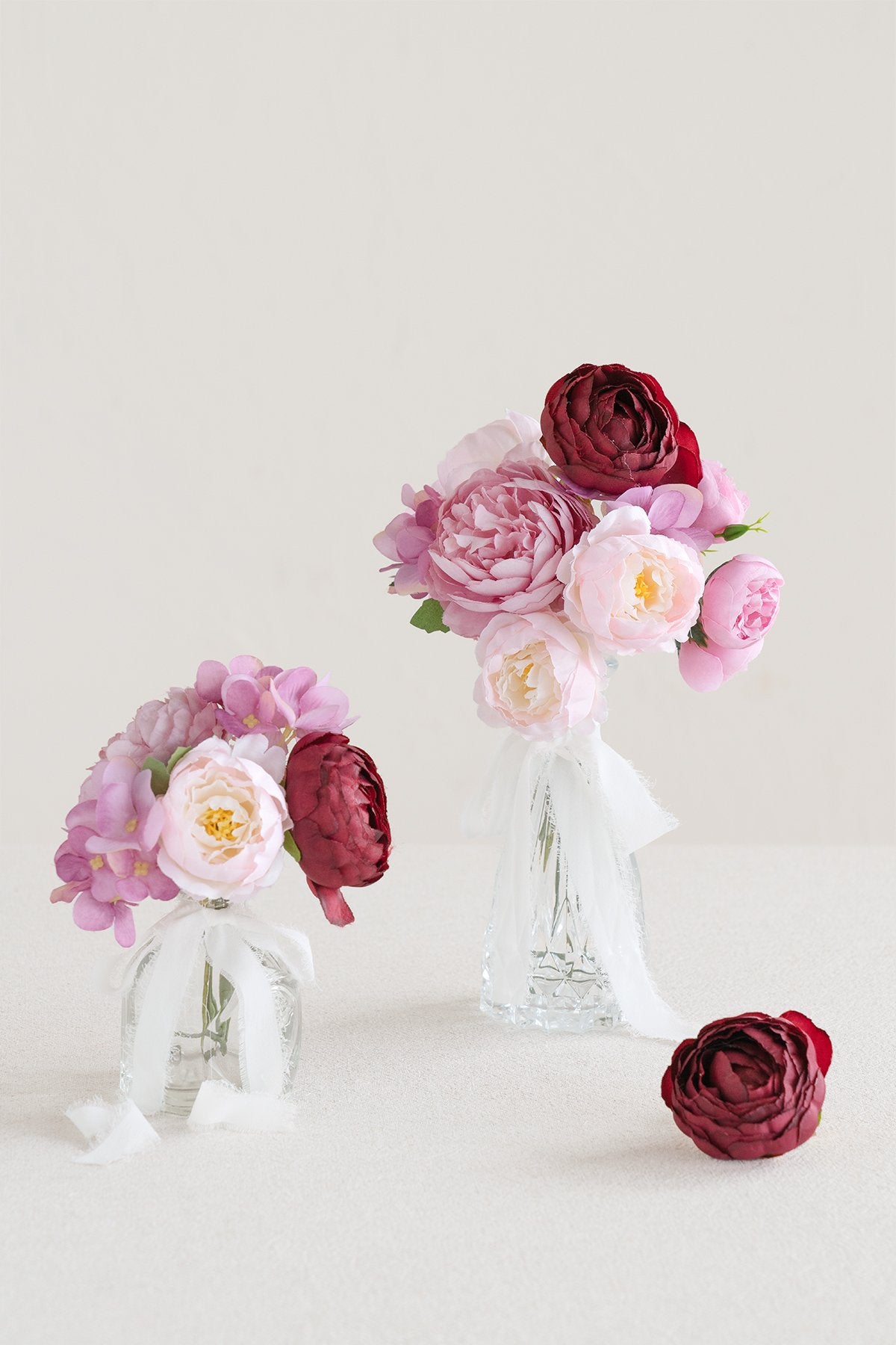 Burgundy & Marsala Flowers Box Set - 26 Styles - lingsDev