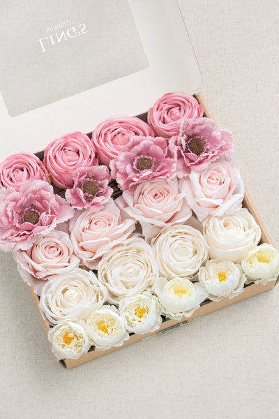 Blush & Peach Flowers Box Set - 34 Styles - lingsDev