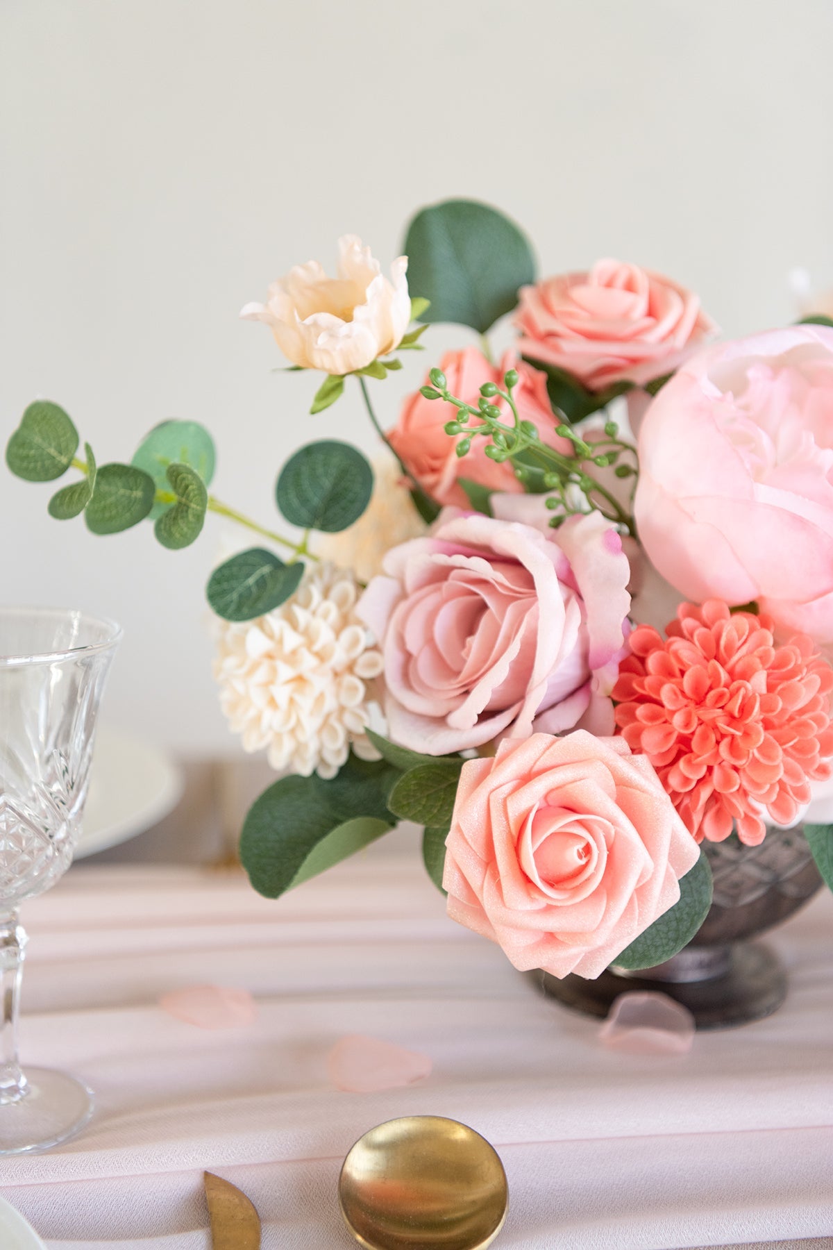 3" Foam Rose with Stem - 59 Colors F3