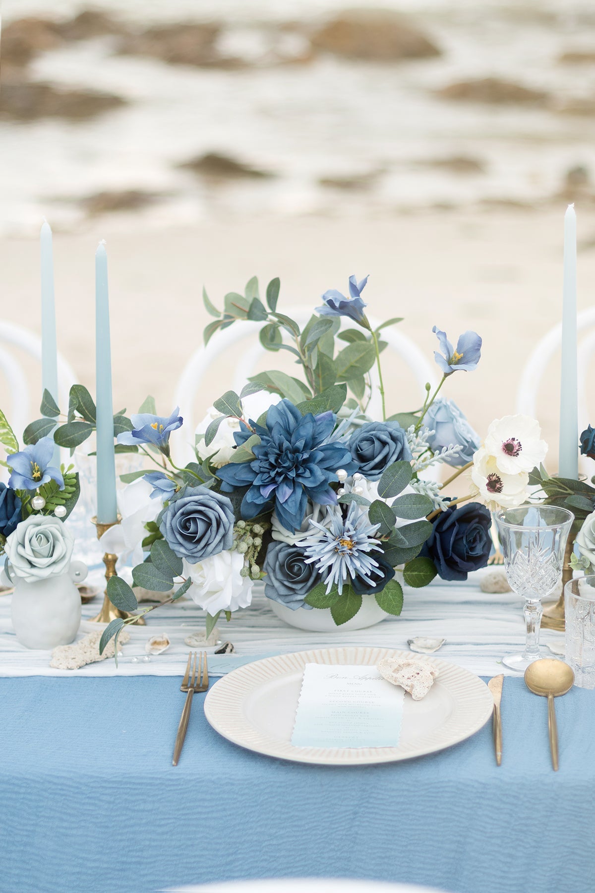 Silk Dahlia Designer Flower Boxes