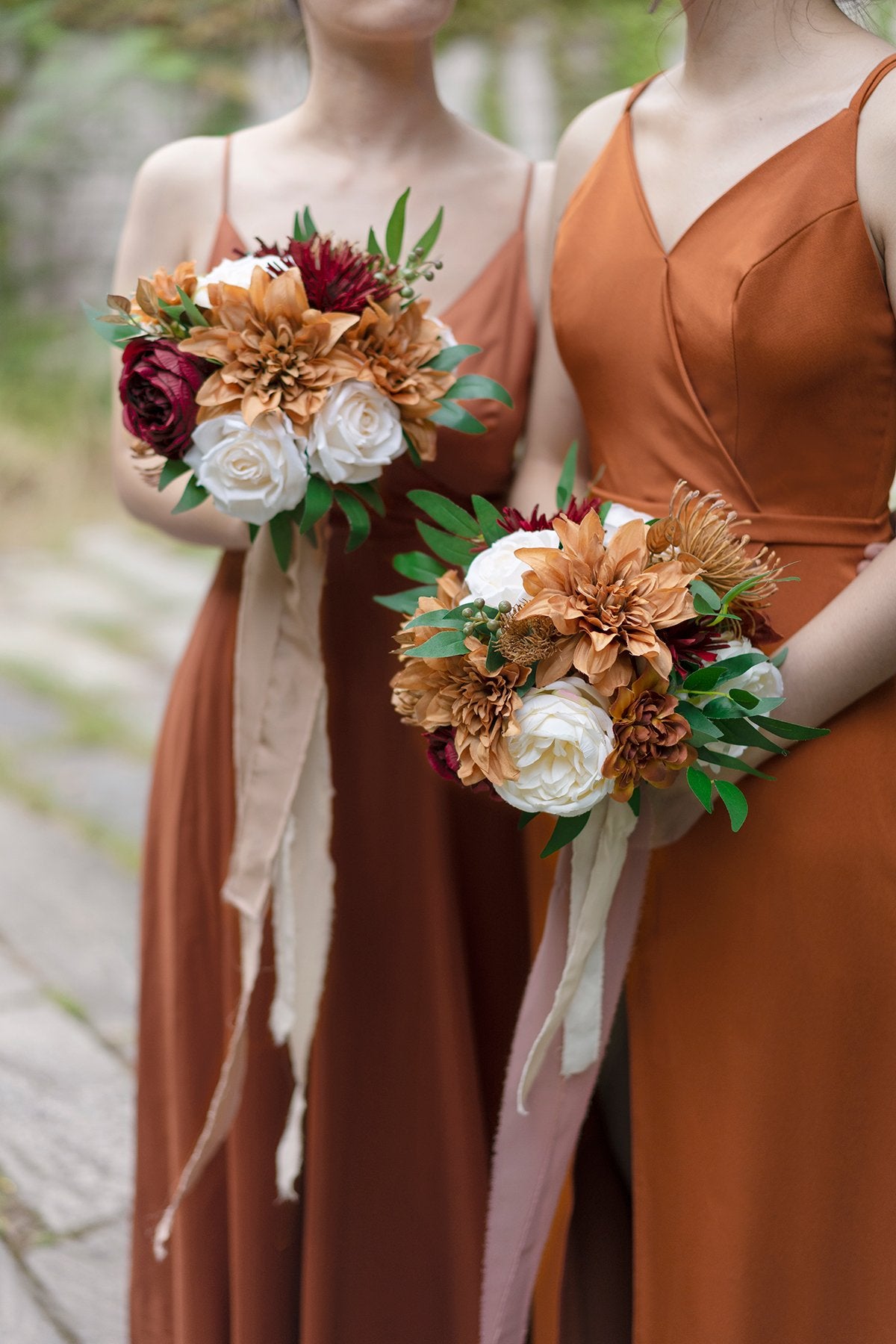 Burgundy & Marsala Flowers Box Set - 26 Styles - lingsDev