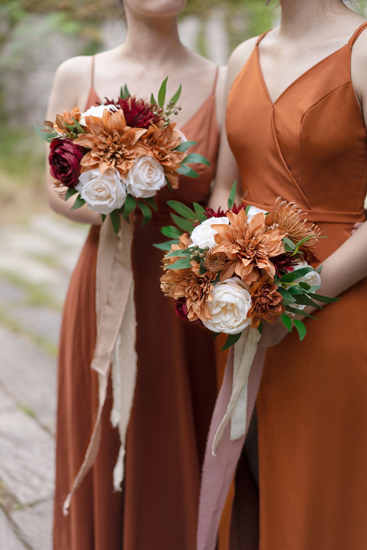 Silk Dahlia Designer Flower Boxes