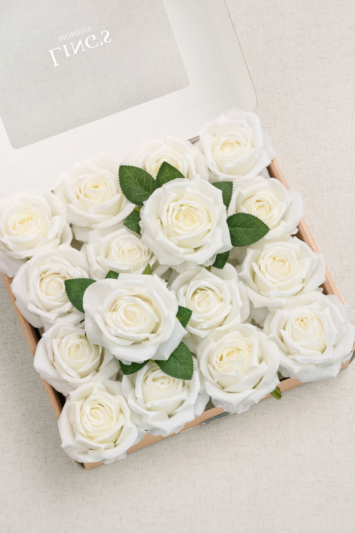 3.5" Silk Vendela Rose with Stem - 8 Styles