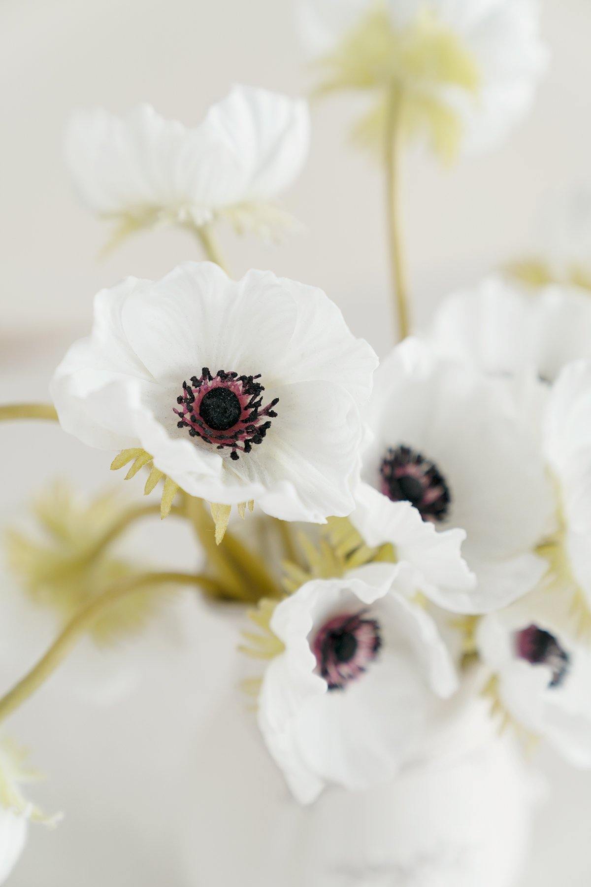 2.75" Poppy with Long Stem - 5 Colors - lingsDev
