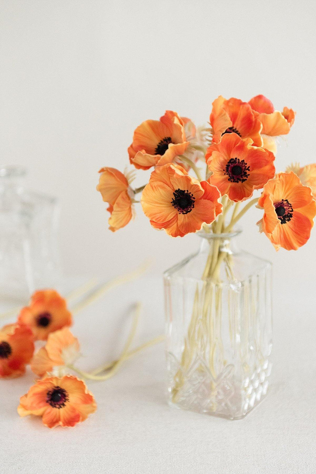 2.75" Poppy with Long Stem - 5 Colors - lingsDev