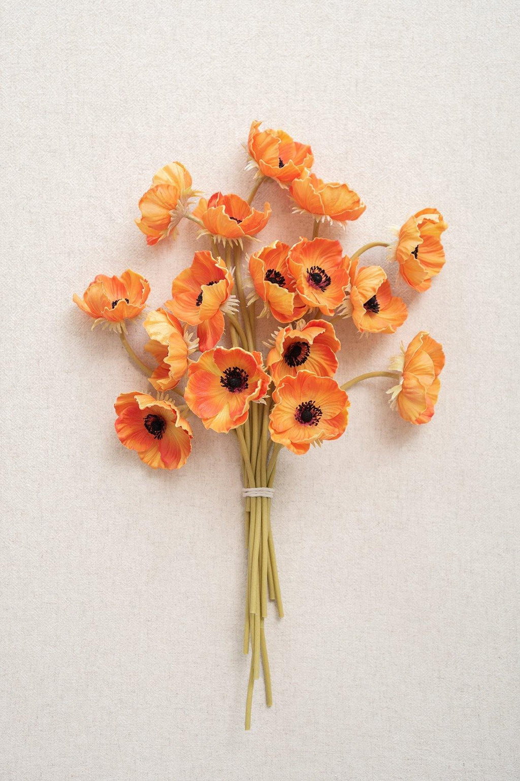 2.75" Poppy with Long Stem - 5 Colors - lingsDev
