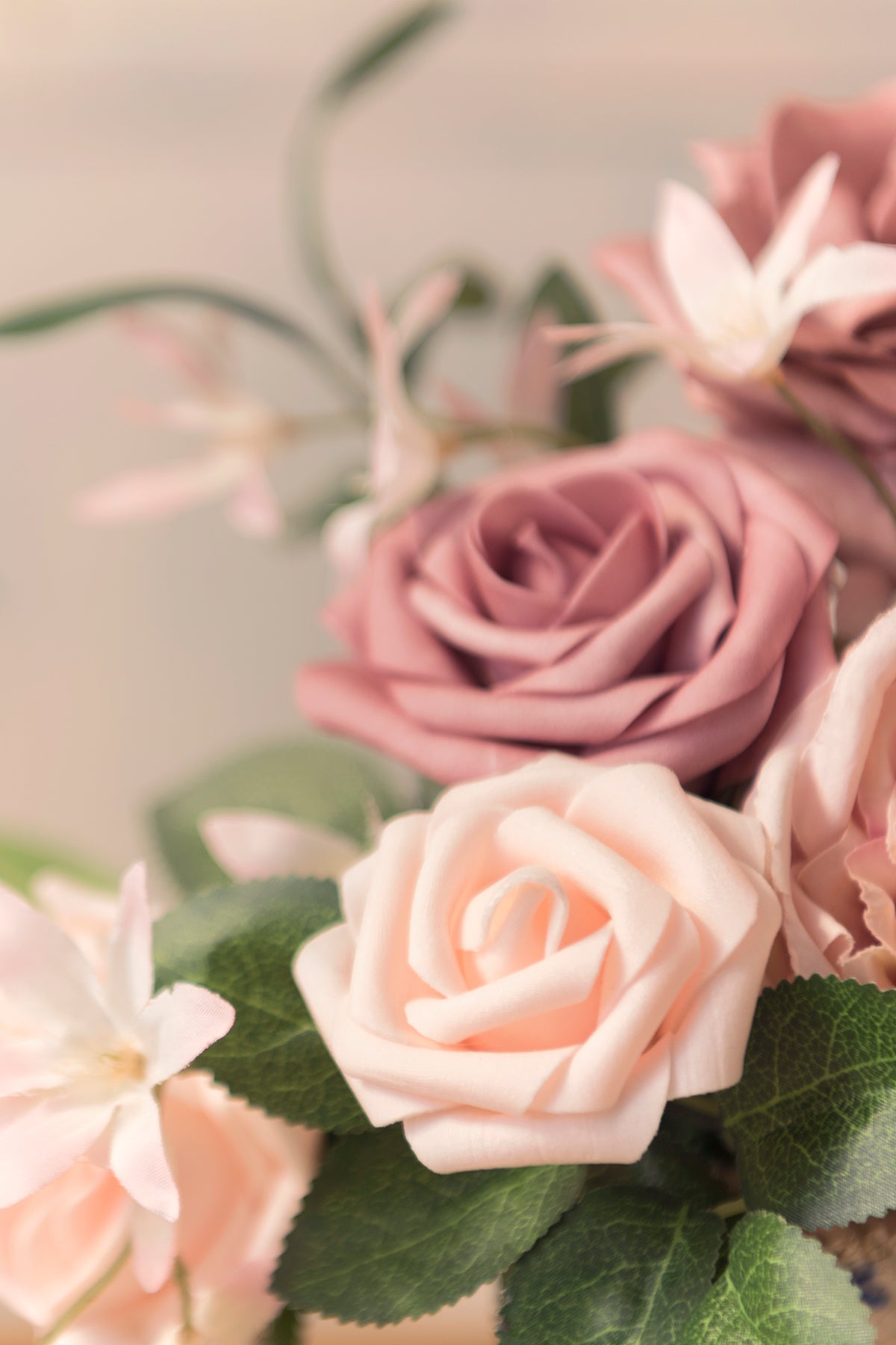 Dusty Rose Designer Flower Boxes
