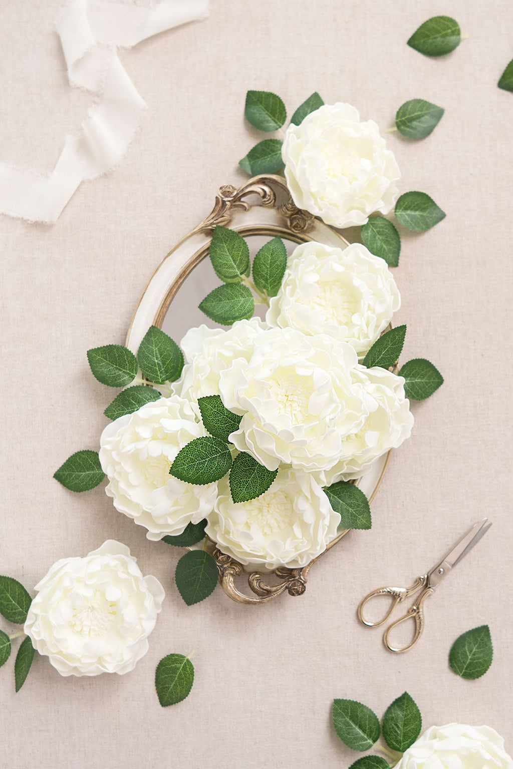 4" Foam Blooming Peony with Stem - 8 Colors