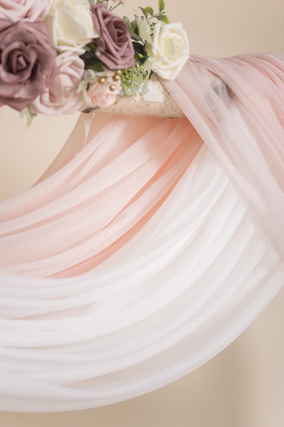 Arch Flower Garland 6.5FT (Set of 2) - Blush Pink - lingsDev