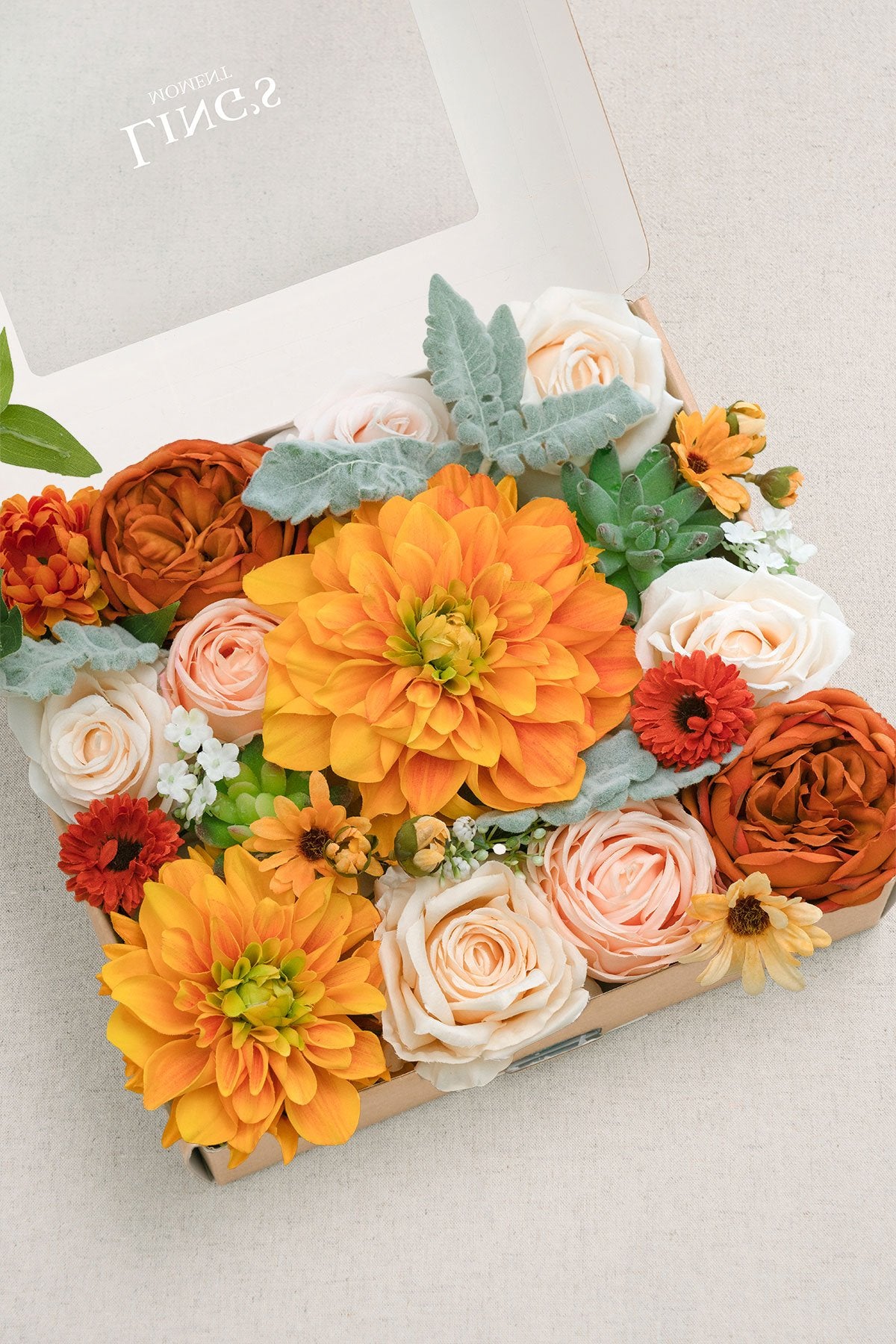 Terracotta Flowers Box Set - Rustic Burnt Orange (Deluxe) - lingsDev